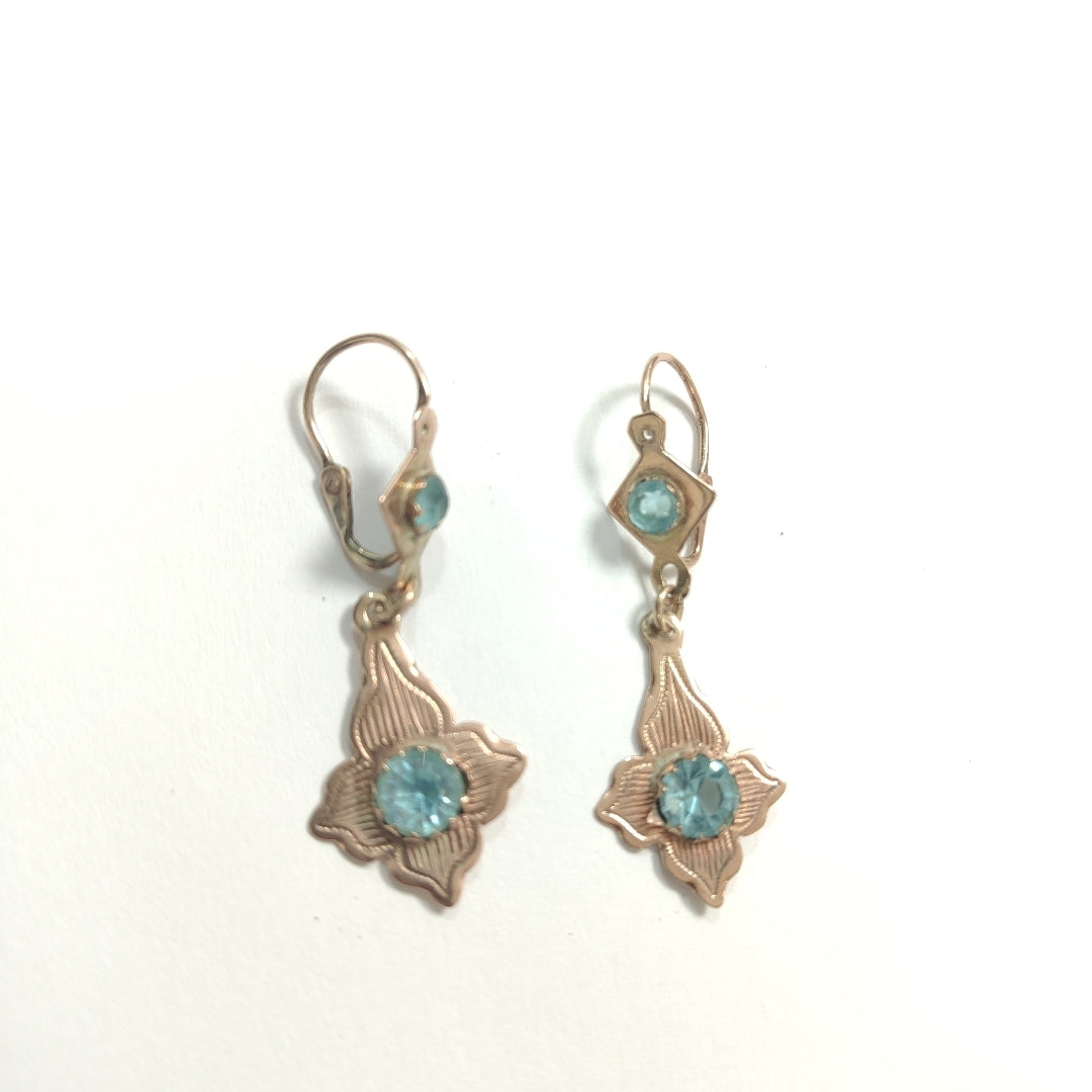ARETES PAR ORO 8 K 3.3 GRMS (SEMINUEVO)