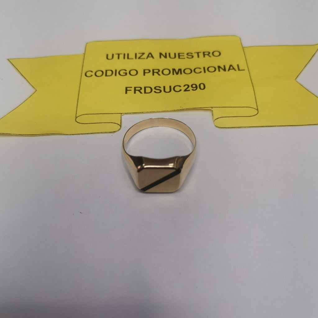 ANILLOS CABALLERO ORO 10K 3.6 (NUEVO)