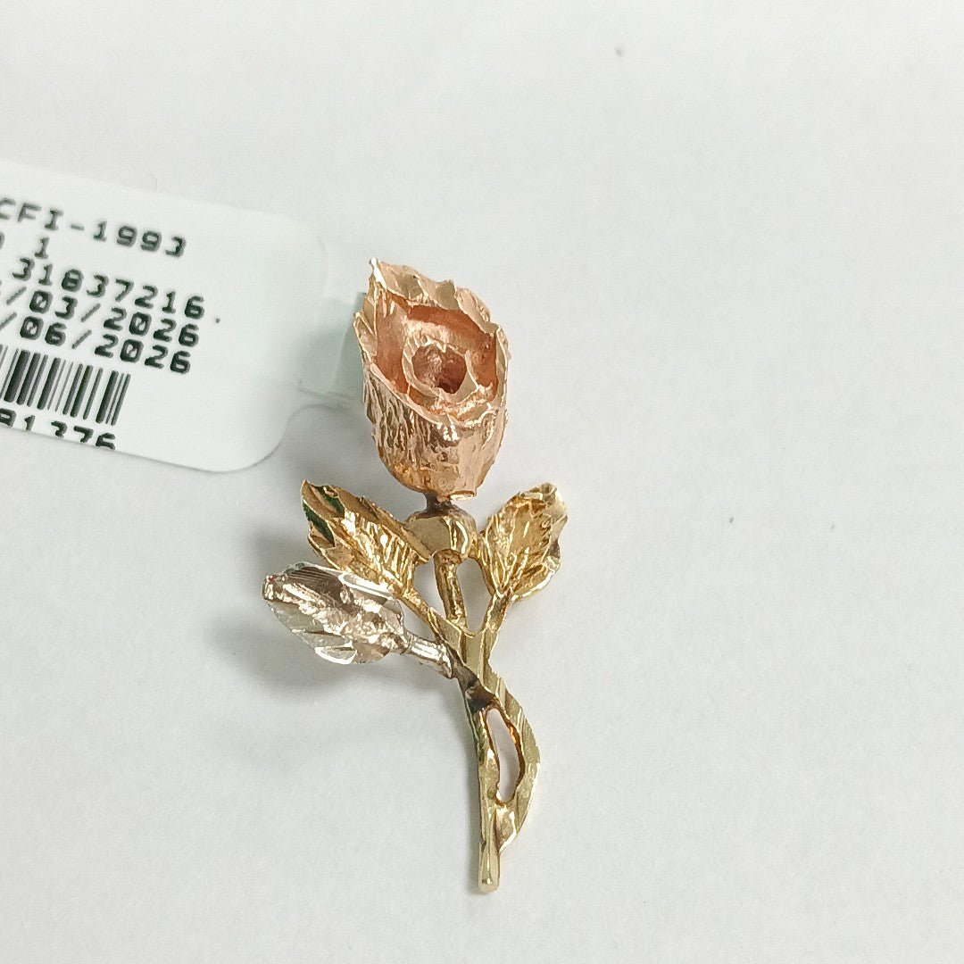 DIJE ORO,RODIADO 14 K 2,30 GRMS (SEMINUEVO)