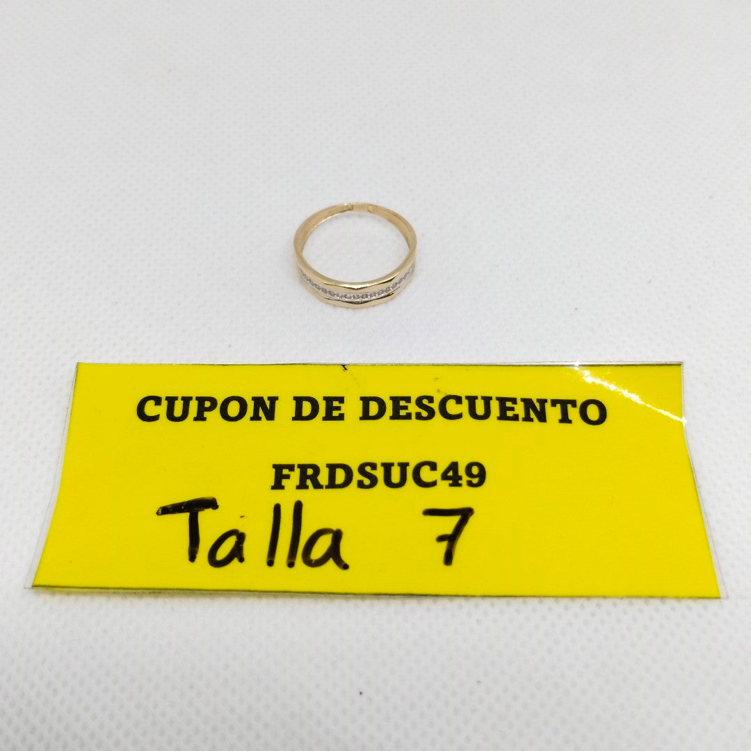 ANILLOS DAMA ORO 14K 1.6 (NUEVO)