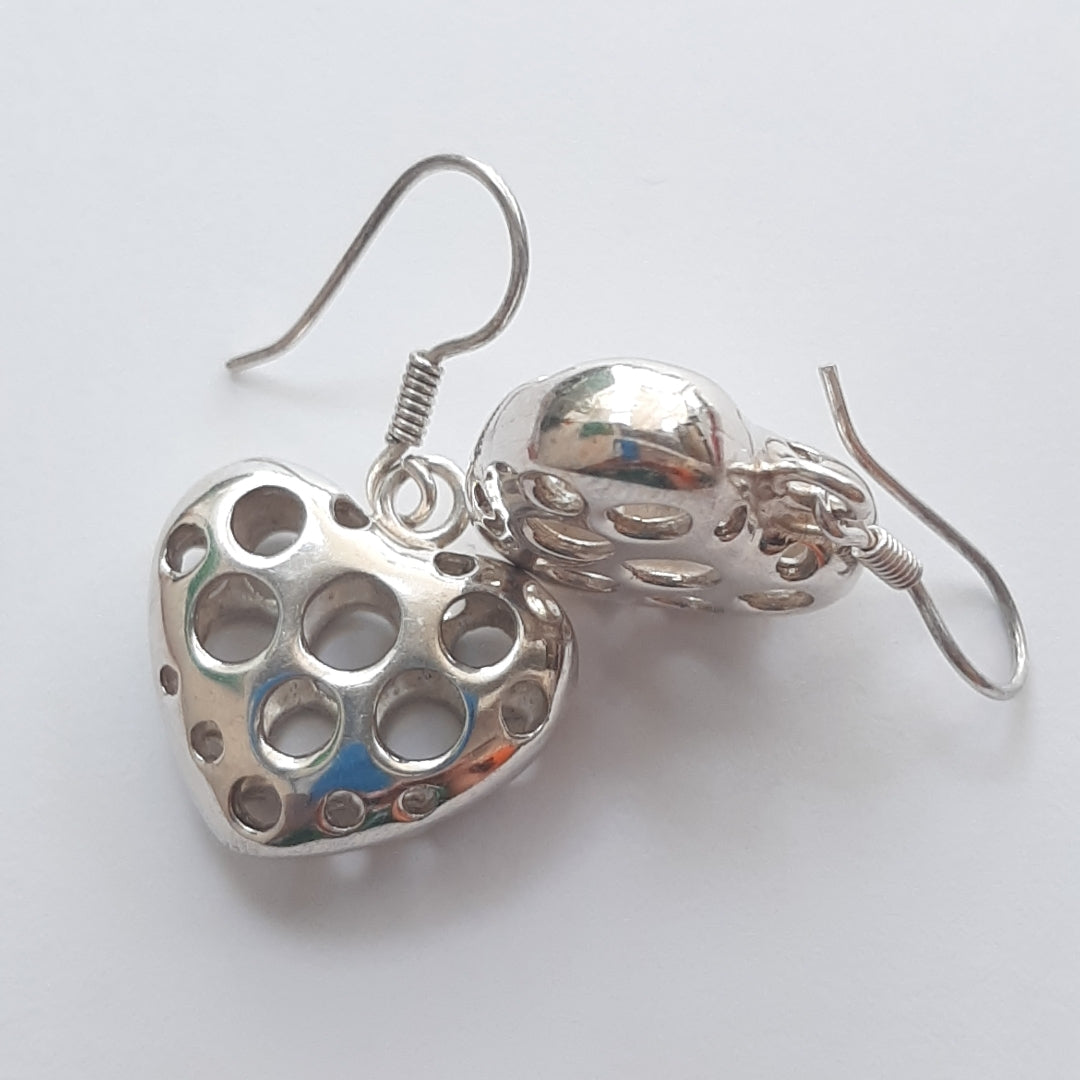 ARETES PAR PLATA 15,30 GRMS (SEMINUEVO)