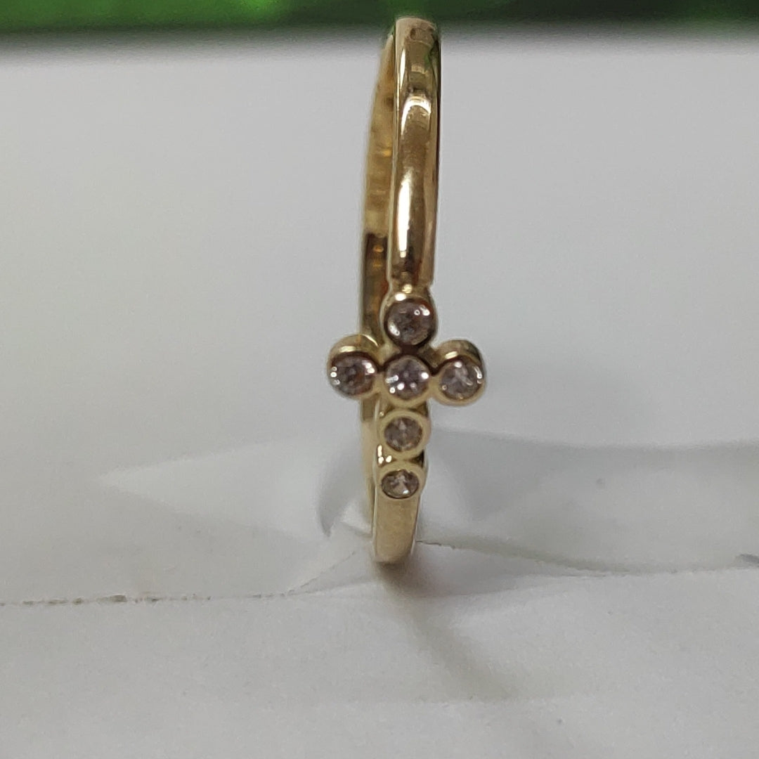 ANILLOS DAMA ORO 14K 1 (NUEVO)