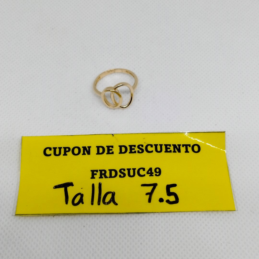 ANILLOS DAMA ORO 14K 2.4 (NUEVO)