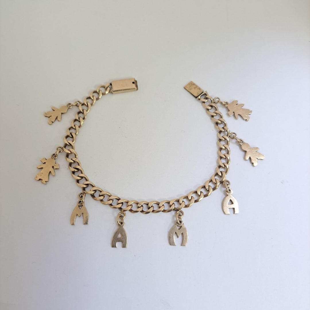 PULSERA ORO 14 K 17,30 GRMS (SEMINUEVO)