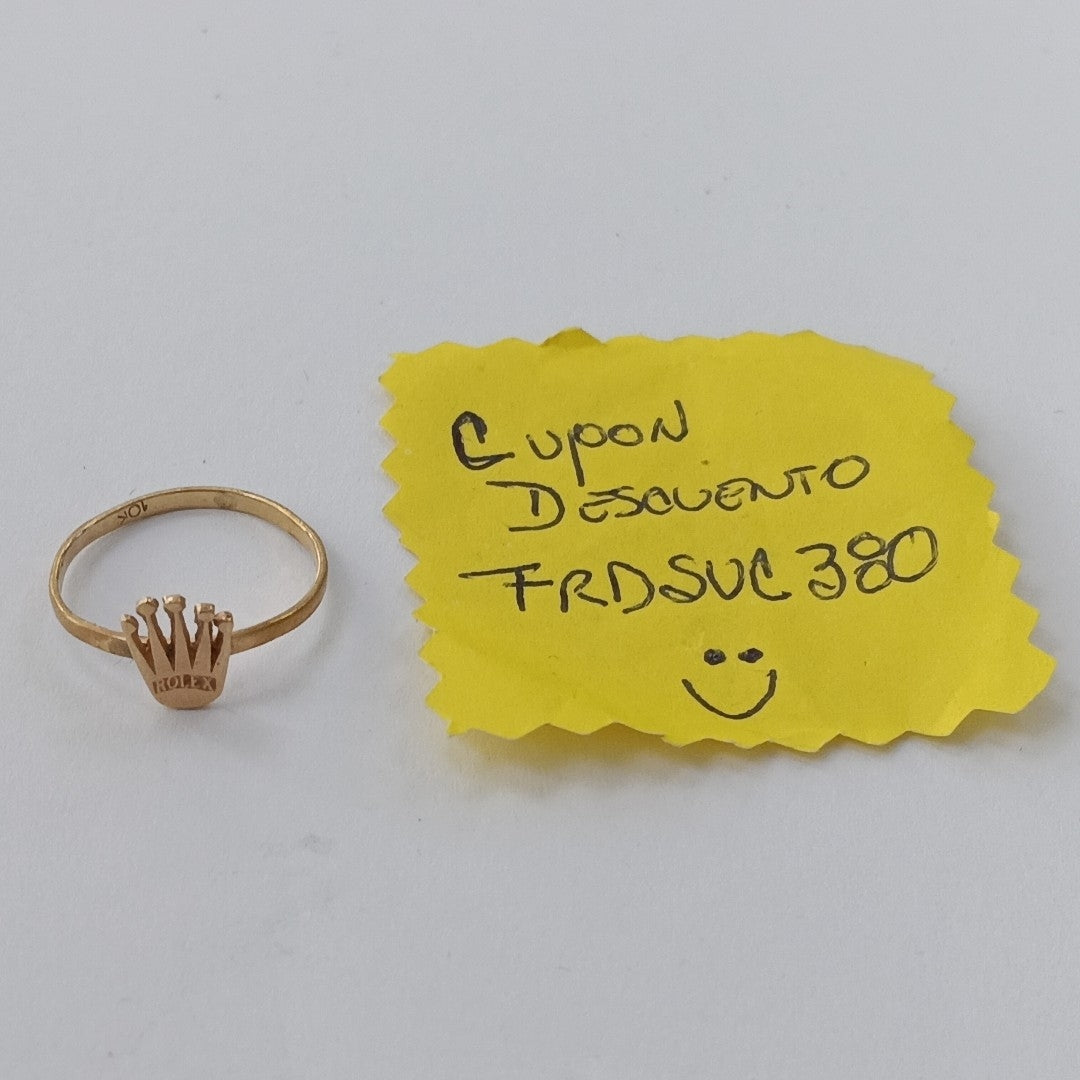 ANILLITO ORO 10 K 1.4 GRMS (SEMINUEVO)