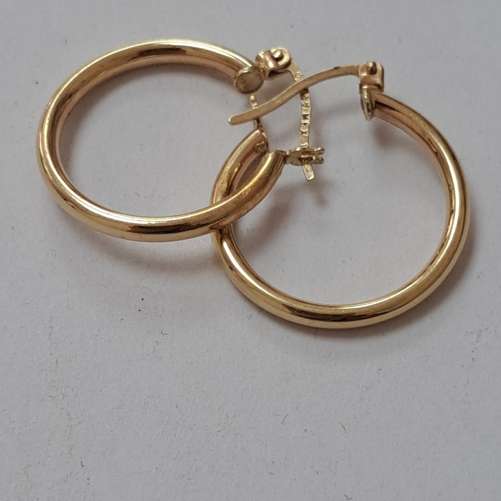 ARRACADAS PAR ORO 10 K 1.9 GRMS (SEMINUEVO)
