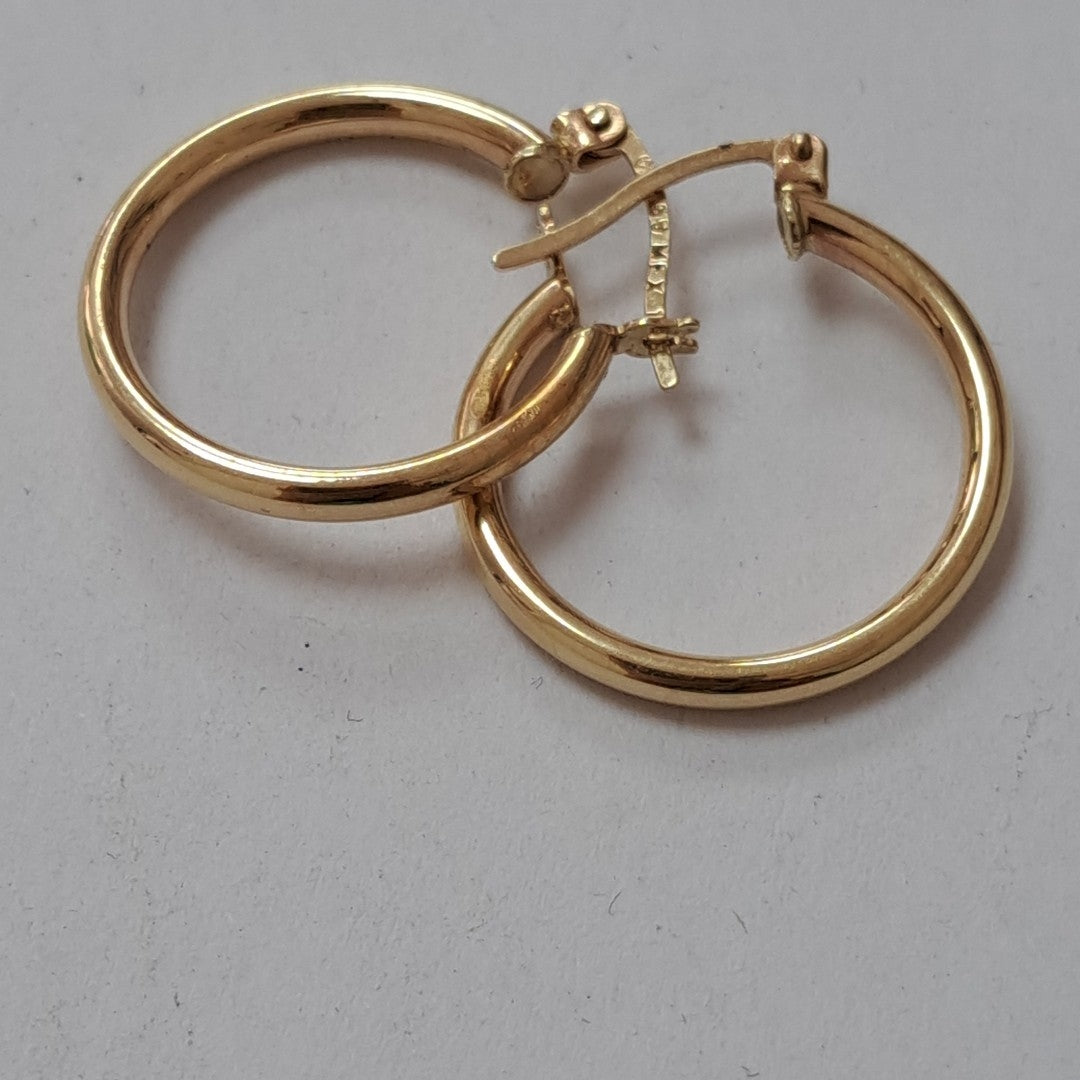 ARRACADAS PAR ORO 10 K 1.9 GRMS (SEMINUEVO)