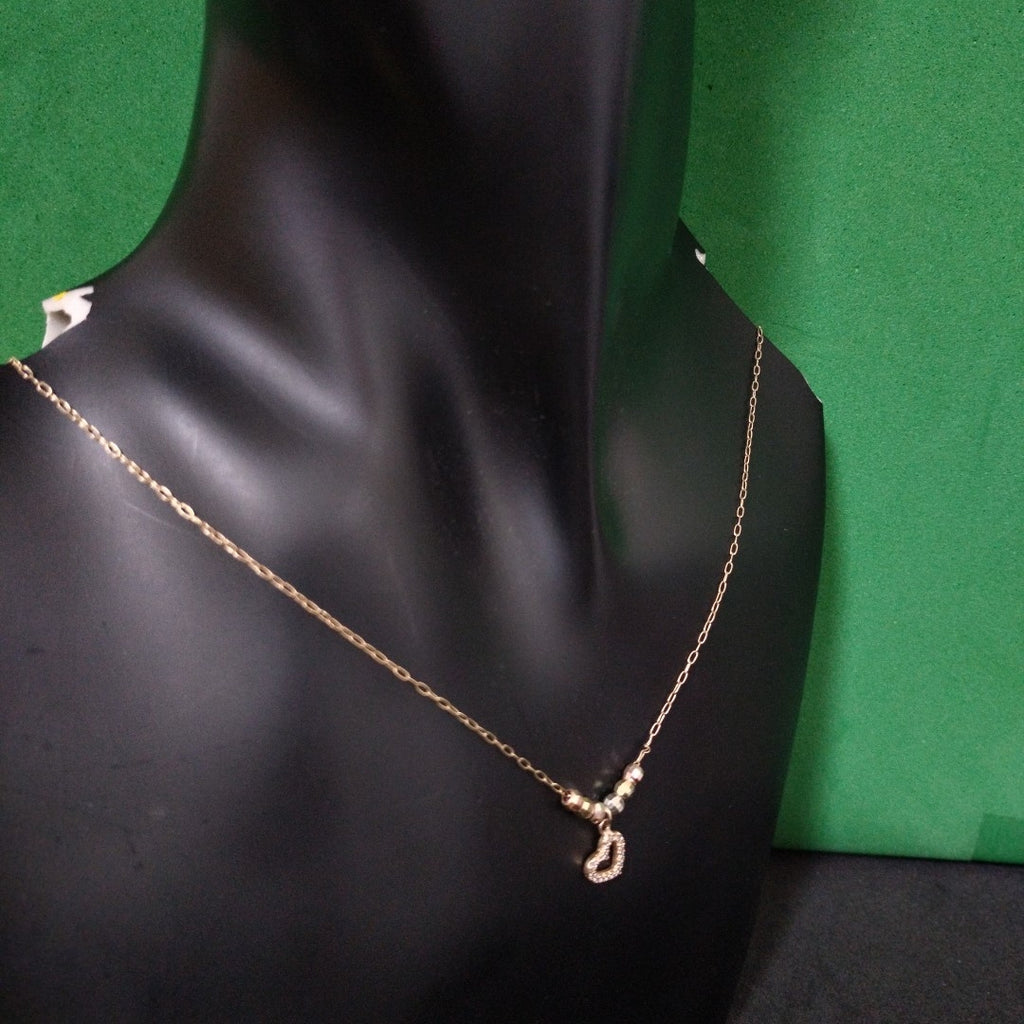 GARGANTILLA ORO COMBINADO 10 K 1,30 GRMS (SEMINUEVO)