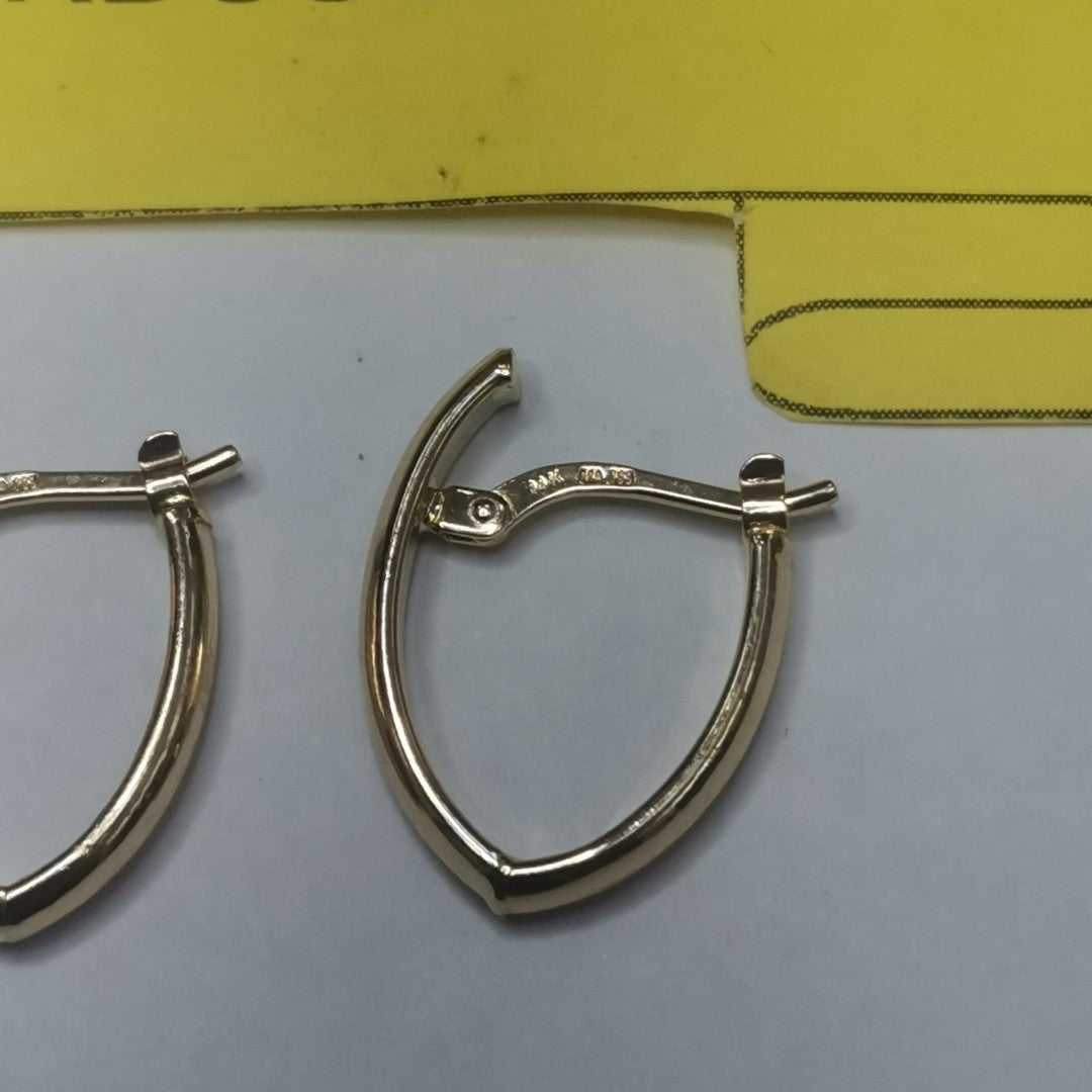 ARRACADAS ORO 14K 1.5 (NUEVO)