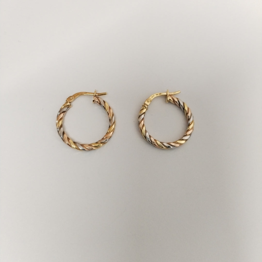 ARRACADAS ORO 14K 1.4 (NUEVO)