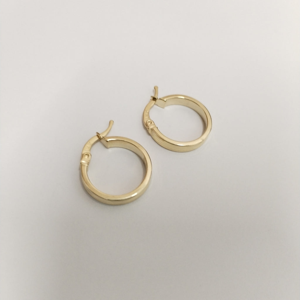 ARRACADAS ORO 14K 1.5 (NUEVO)