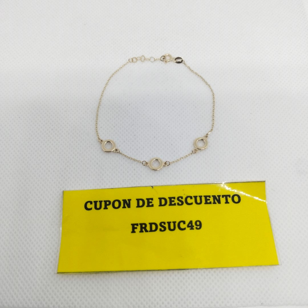 PULSERAS DAMA ORO 14K 1.3 (NUEVO)