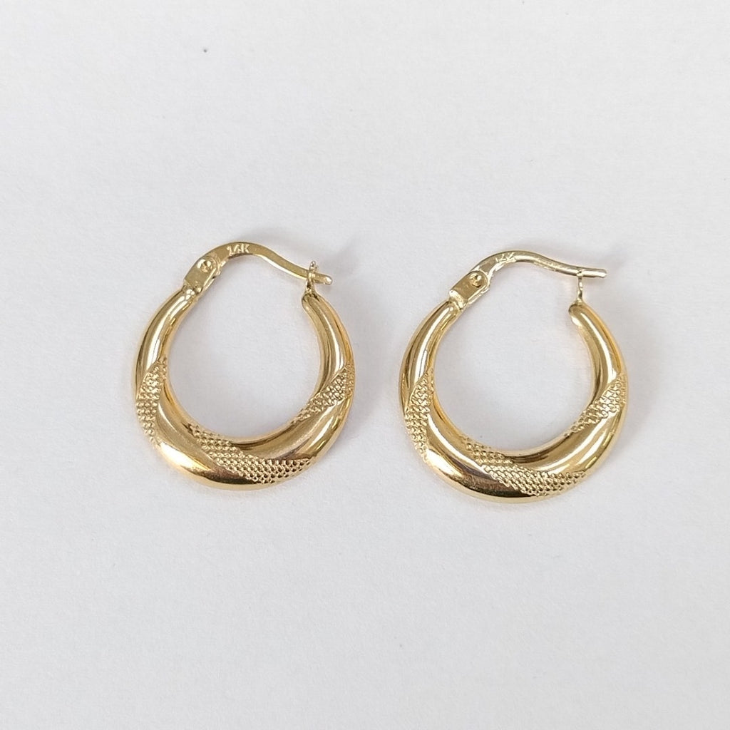 ARRACADAS ORO 14K 1.7 (NUEVO)