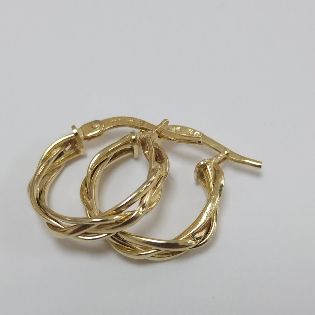 ARRACADAS ORO 14K 1.5 (NUEVO)
