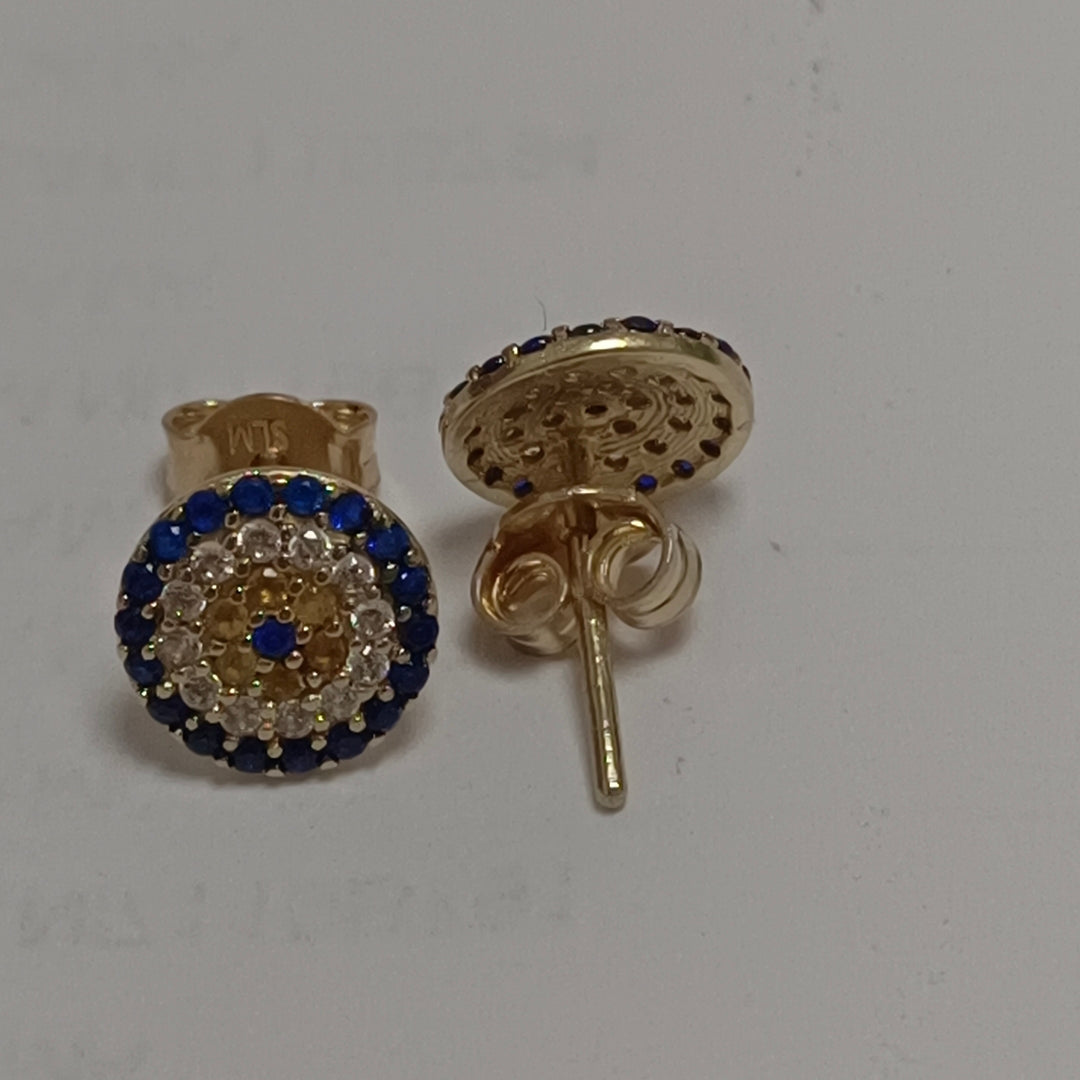 BROQUELES ORO 14K 1.4 (NUEVO)