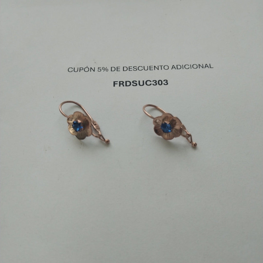 ARETES PAR ORO 8 K 2,10 GRMS (SEMINUEVO)