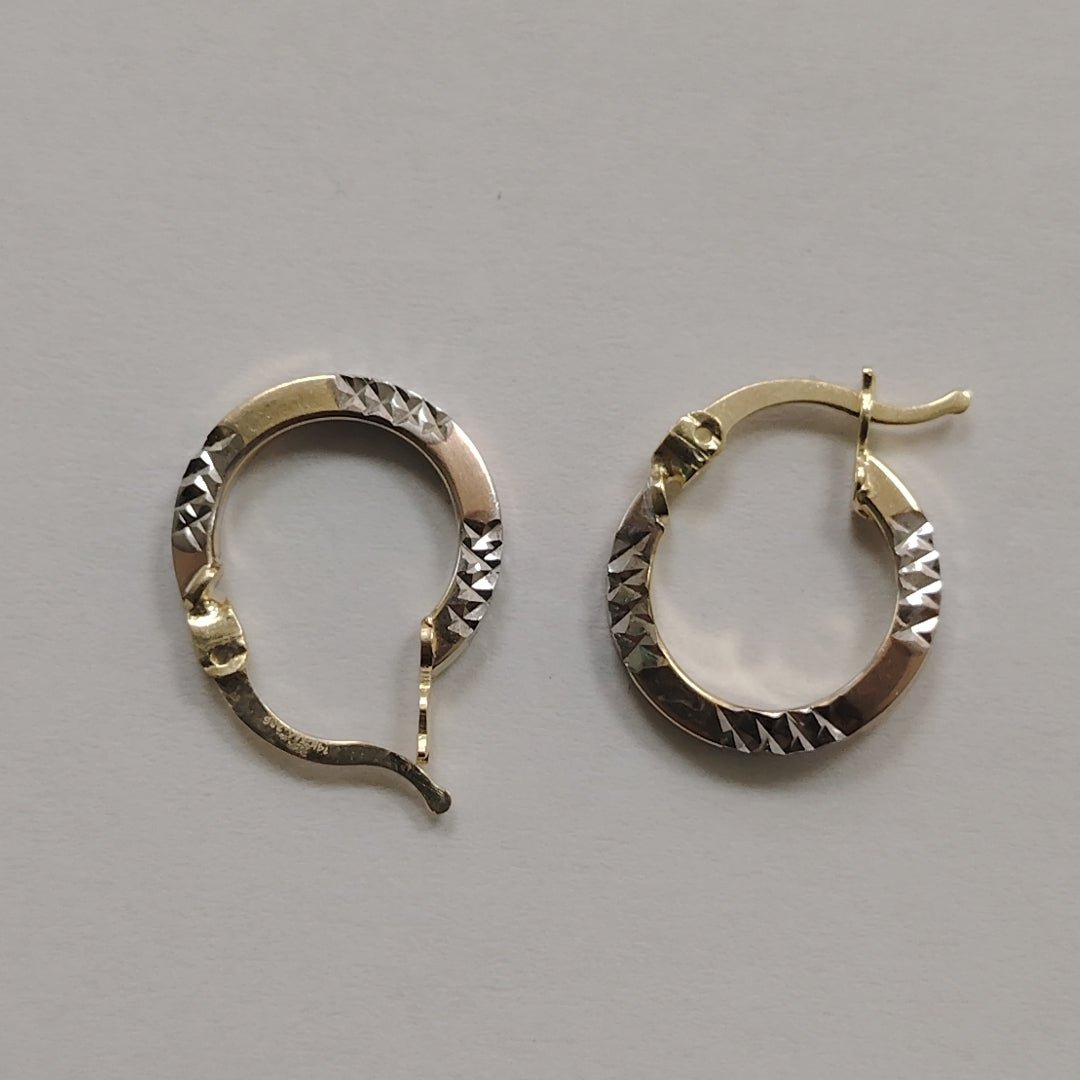 ARRACADAS ORO 14K 1.6 (NUEVO)