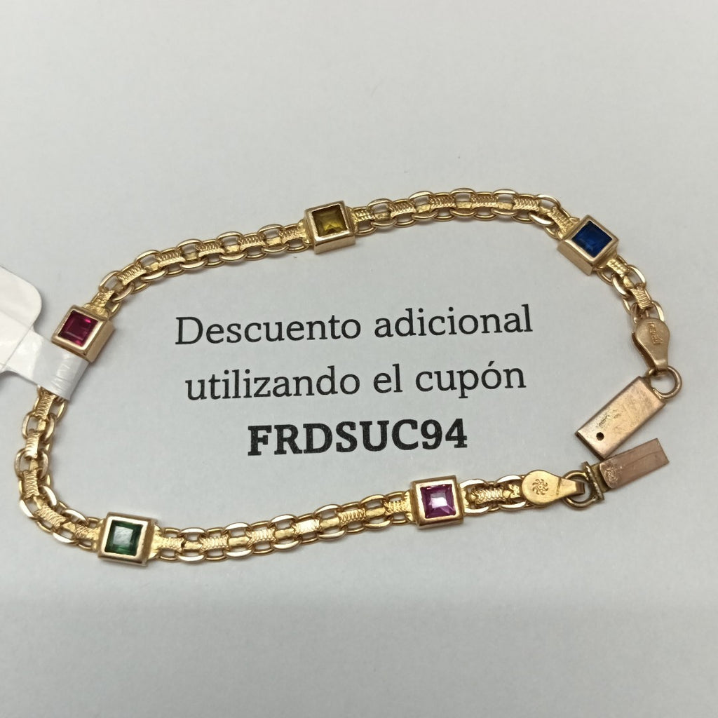 PULSERA ORO 14 K 6.7 GRMS (SEMINUEVO)
