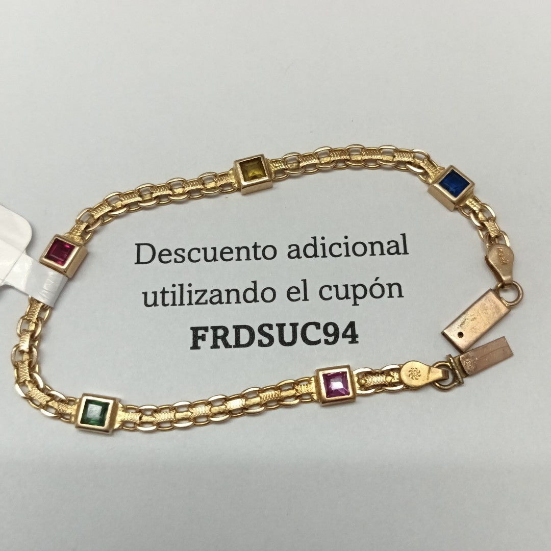 PULSERA ORO 14 K 6.7 GRMS (SEMINUEVO)