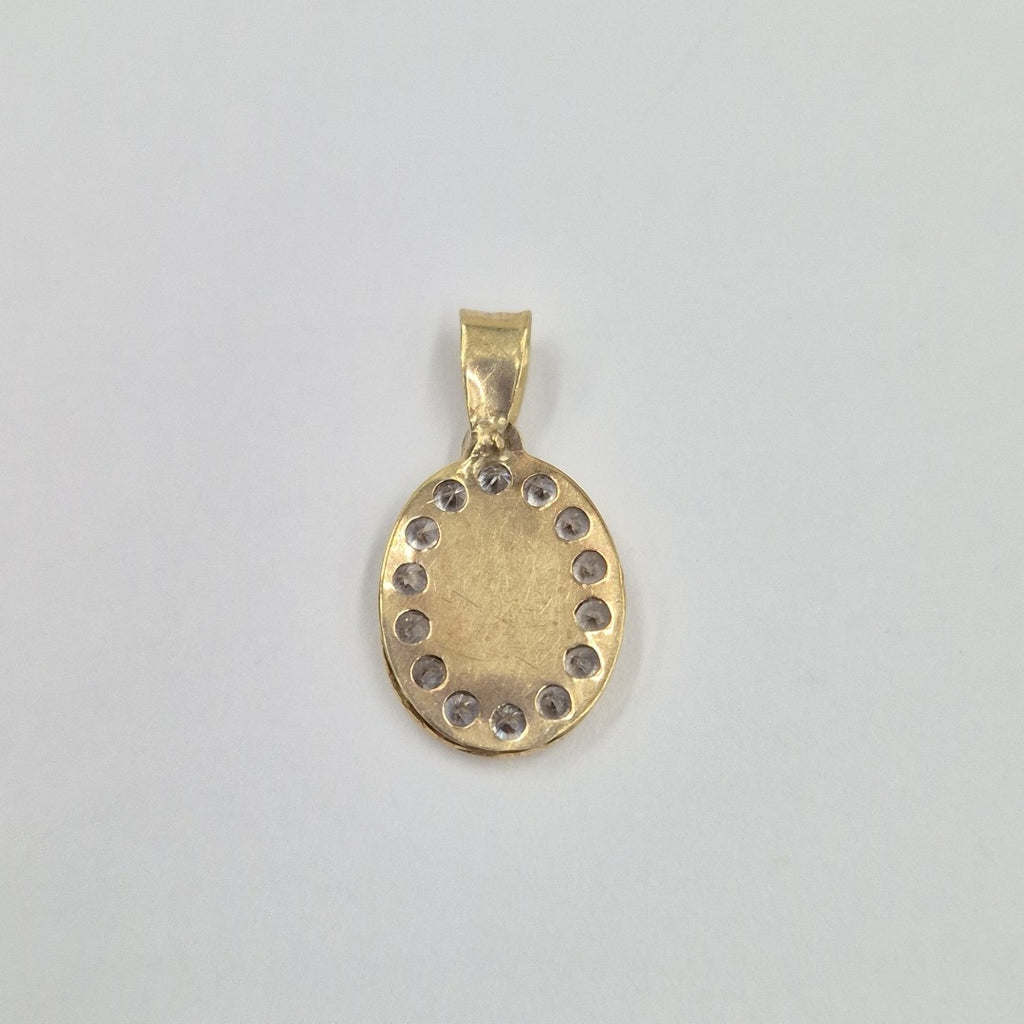 MEDALLA RELIGIOSA ORO 14 K 0,40 GRMS (SEMINUEVO)