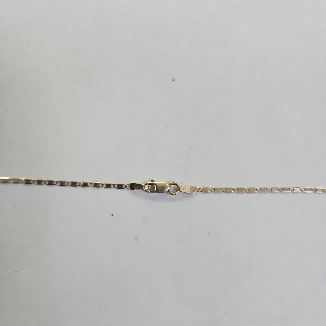 CADENA ORO 14 K 1,40 GRMS (SEMINUEVO)