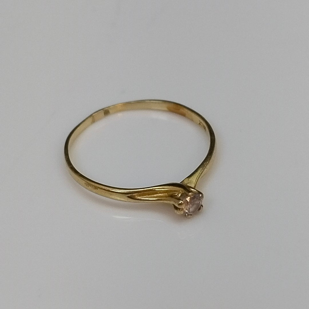 SOLITARIO ORO 14 K 0,90 GRMS (SEMINUEVO)