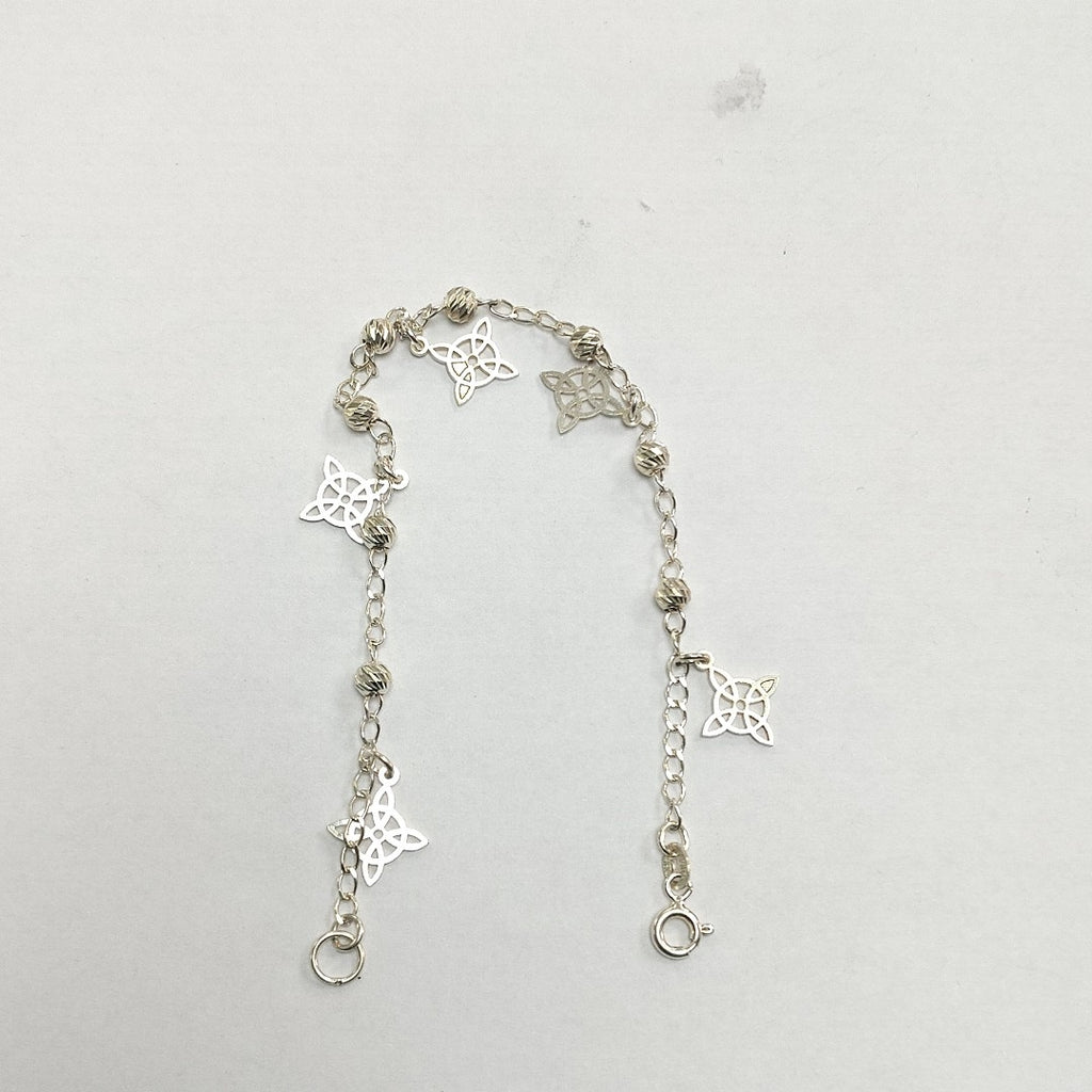 PULSERA TEJIDO ESPECIAL PLATA .925 18 CM 3.2 GR (NUEVO)