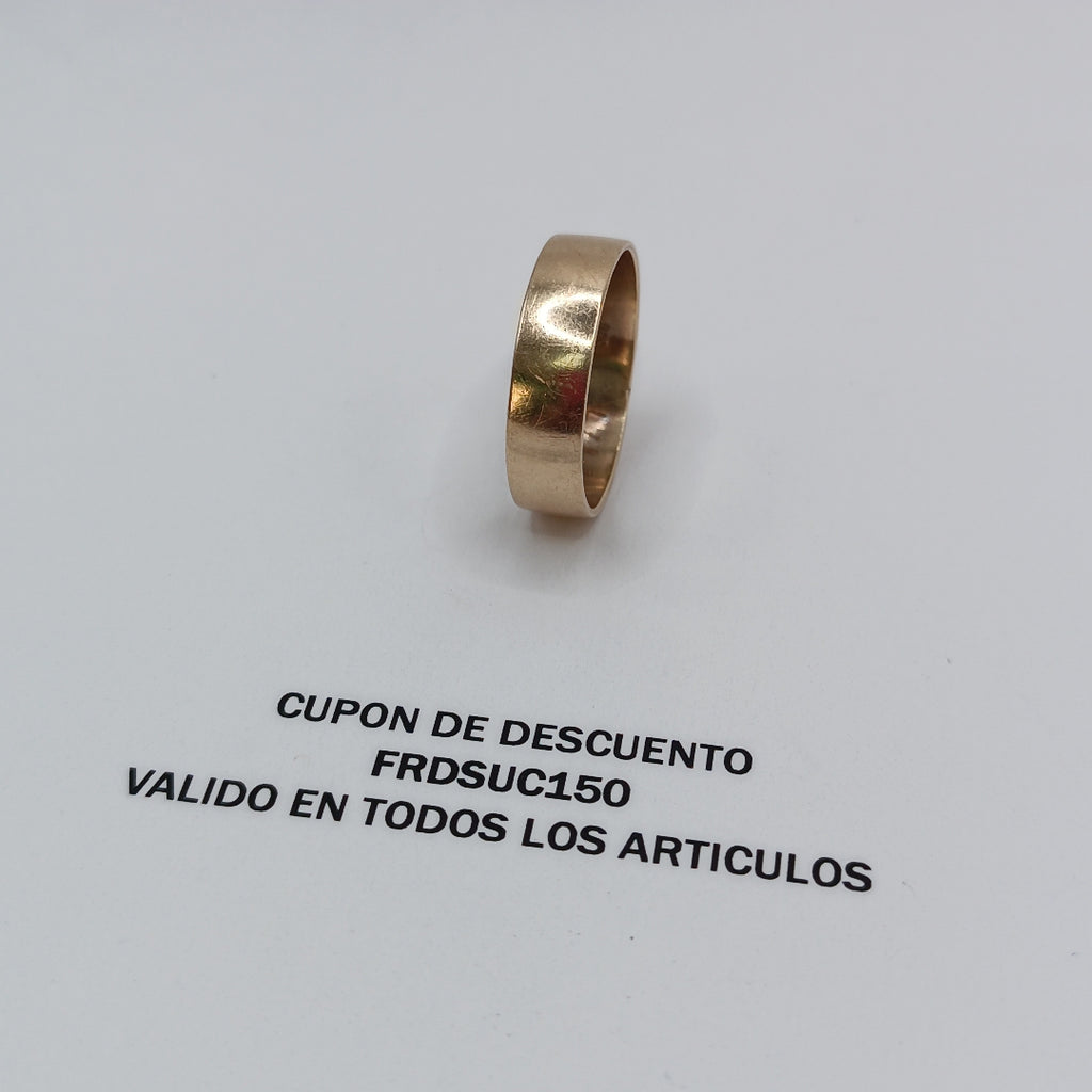 ARGOLLA ORO 14 K 4.9 GRMS (SEMINUEVO)