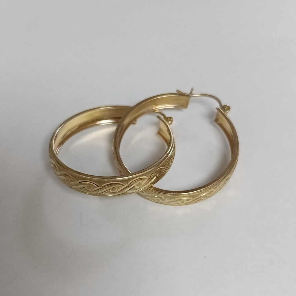 ARRACADAS PAR ORO 10 K 4.4 GRMS (SEMINUEVO)