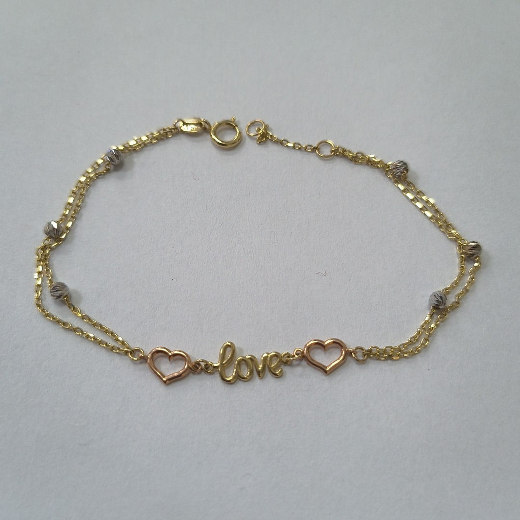 PULSERAS DAMA ORO 14K 1.5 (NUEVO)