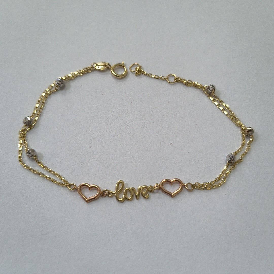 PULSERAS DAMA ORO 14K 1.5 (NUEVO)