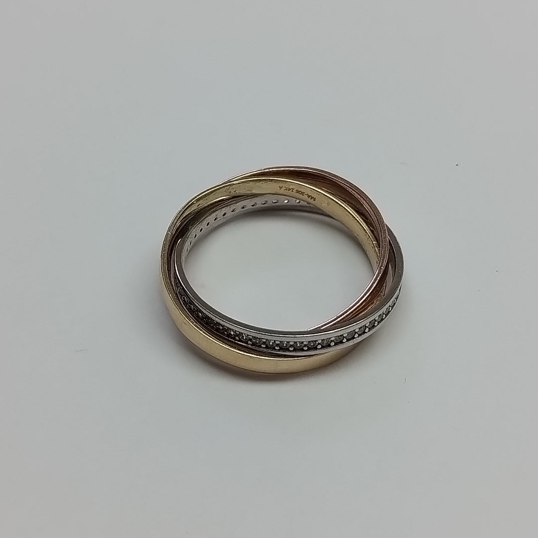 ANILLOS DAMA ORO 14K 4.7 (NUEVO)