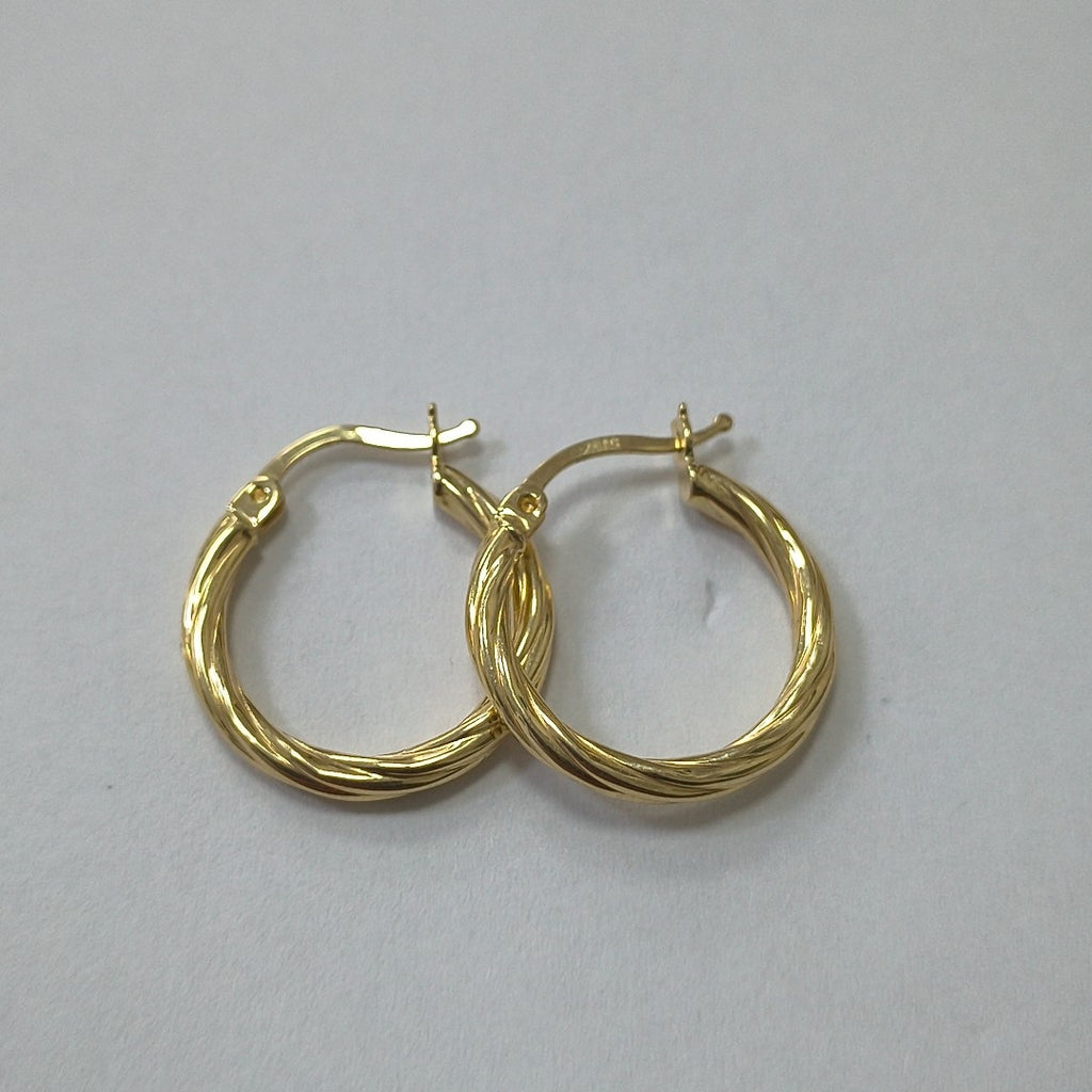 ARRACADAS ORO 14K 1.4 (NUEVO)