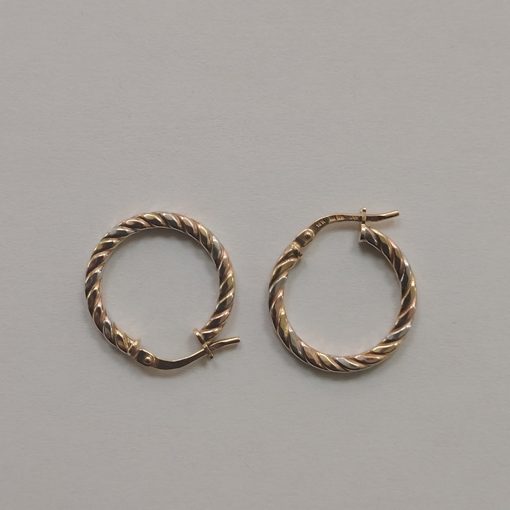 ARRACADAS ORO 14K 1.4 (NUEVO)
