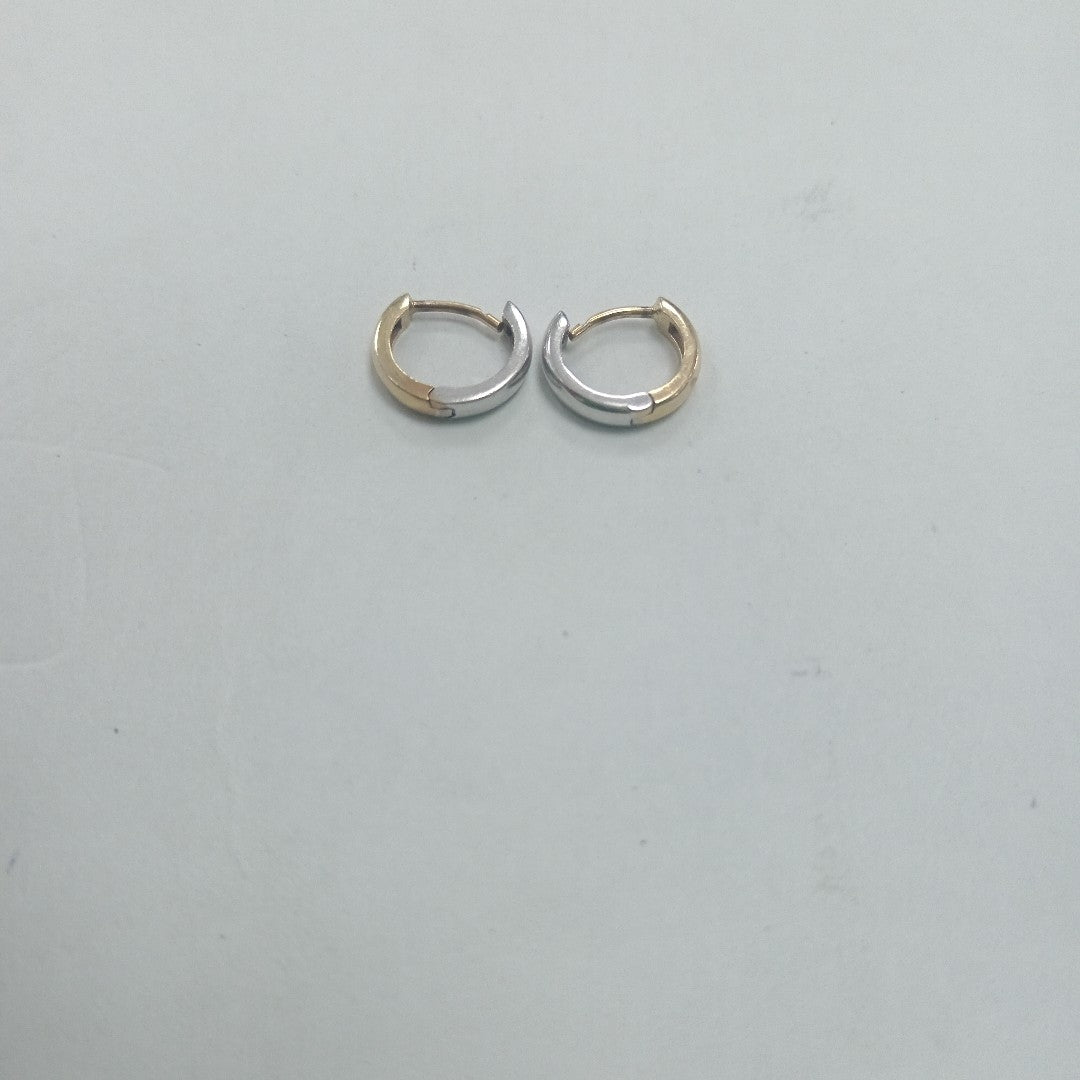 ARRACADAS PAR ORO 14 K 1.4 GRMS (SEMINUEVO)
