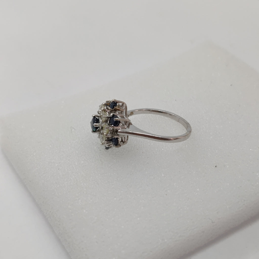 ANILLITO ORO BLANCO 14 K 3.5 GRMS (SEMINUEVO)