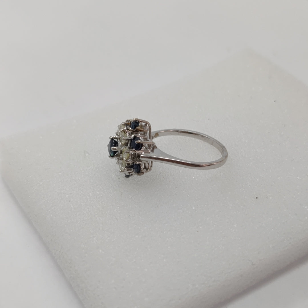 ANILLITO ORO BLANCO 14 K 3.5 GRMS (SEMINUEVO)