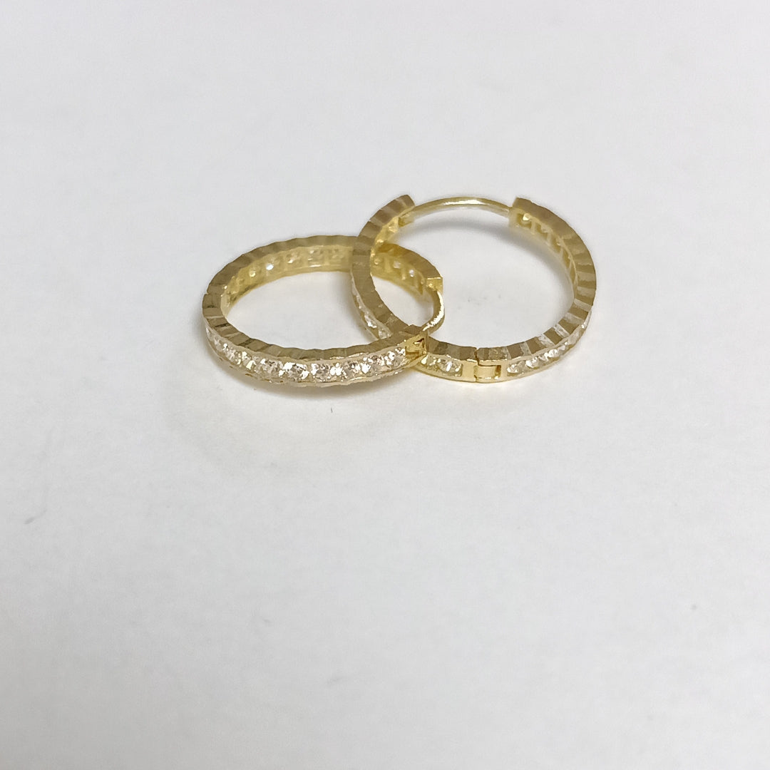 ARETES PAR ORO 10 K 1.5 GRMS (SEMINUEVO)