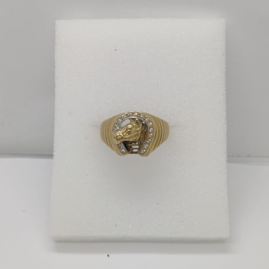 ANILLO ORO 10 K 5,20 GRMS (SEMINUEVO)