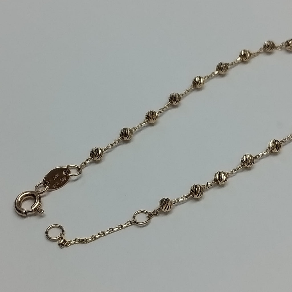 PULSERAS DAMA ORO 14K 1.2 (NUEVO)