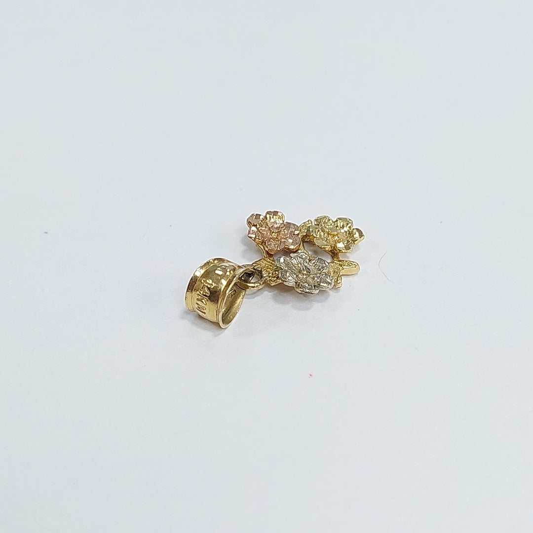 DIJE ORO COMBINADO 10 K 1,60 GRMS (SEMINUEVO)