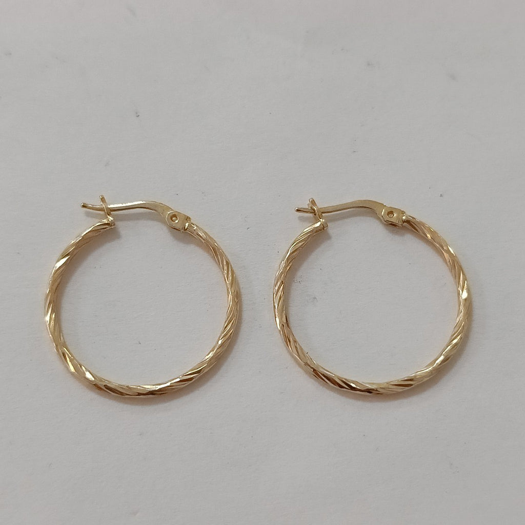 ARRACADAS PAR ORO 14 K 1,40 GRMS (SEMINUEVO)