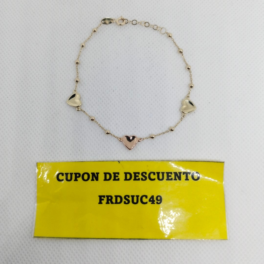 PULSERAS DAMA ORO 14K 2 (NUEVO)