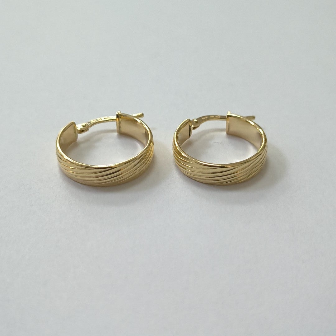 ARRACADAS ORO 14K 1.9 (NUEVO)