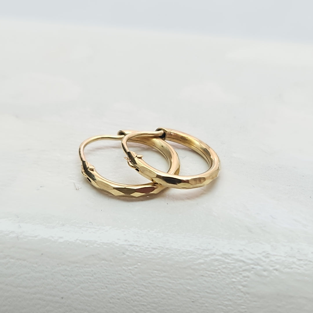 ARRACADAS PAR ORO 10 K 0,60 GRMS (SEMINUEVO)