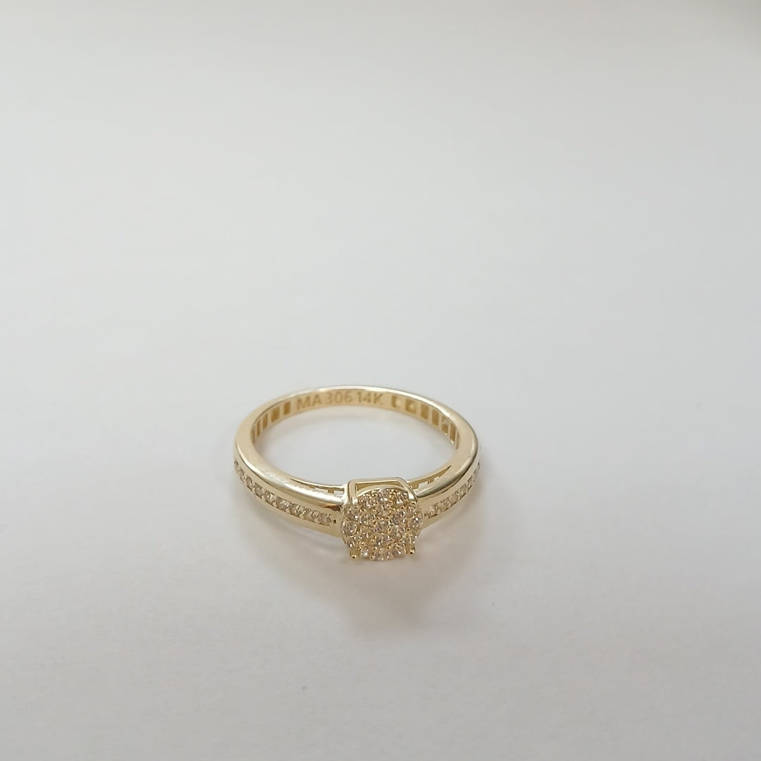 ANILLOS DAMA ORO 14K 2.1 (NUEVO)