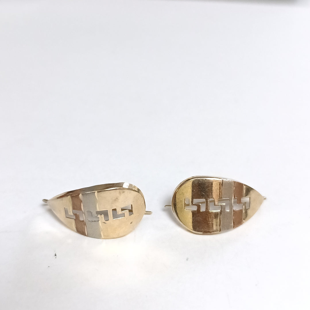 ARETES PAR ORO 10 K 1.9 GRMS (SEMINUEVO)
