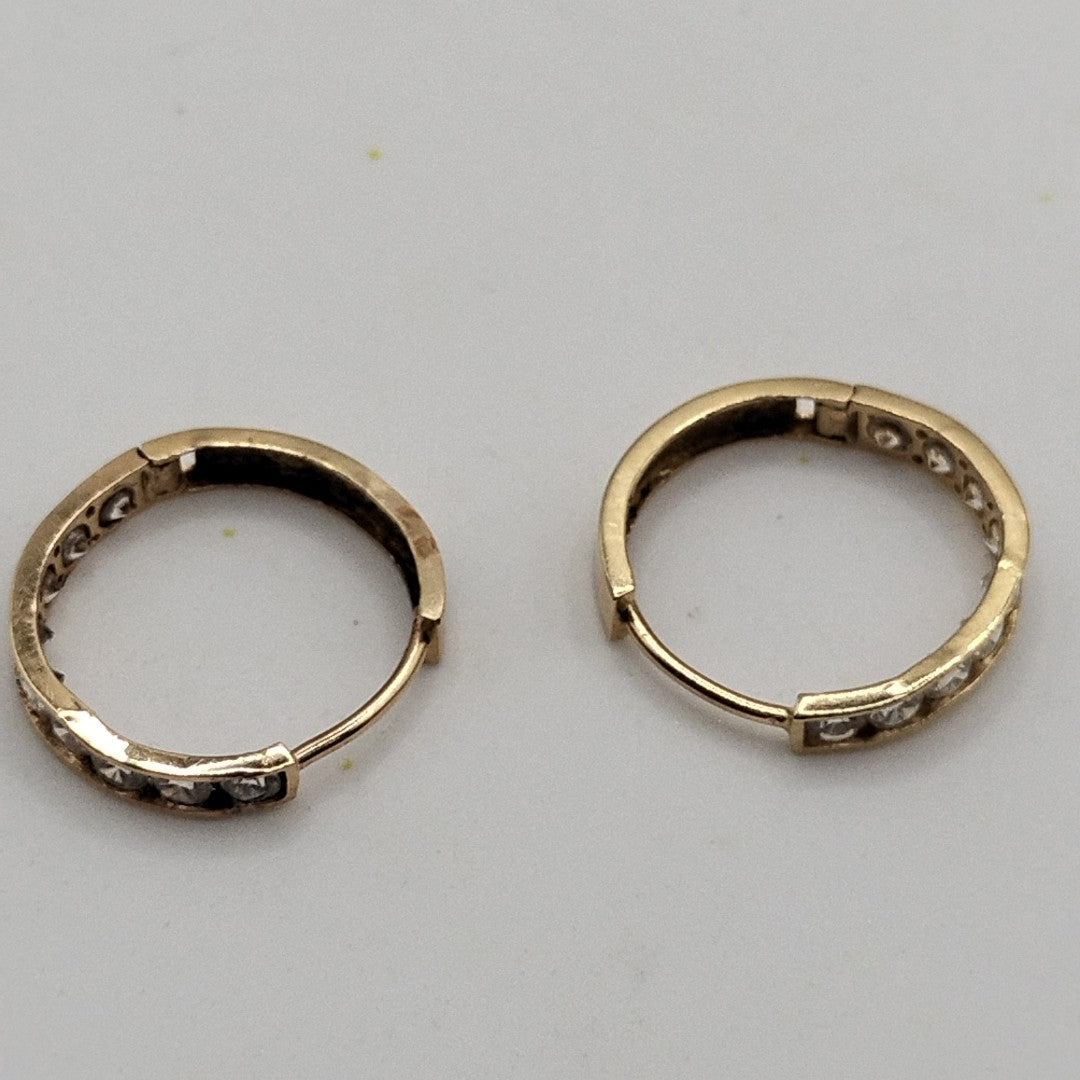 ARETES PAR ORO 10 K 2,00 GRMS (SEMINUEVO)