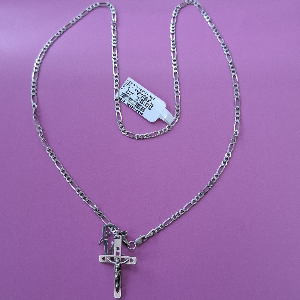 CADENA,DIJE PLATA 9,80 GRMS (SEMINUEVO)