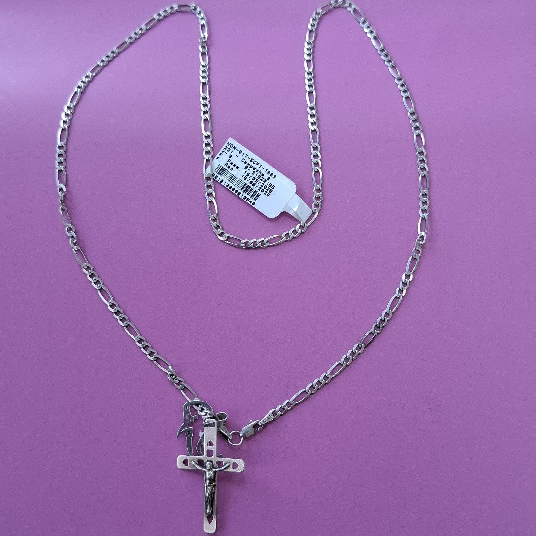 CADENA,DIJE PLATA 9,80 GRMS (SEMINUEVO)